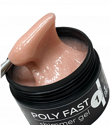 POLY FAST shimmer gel №1